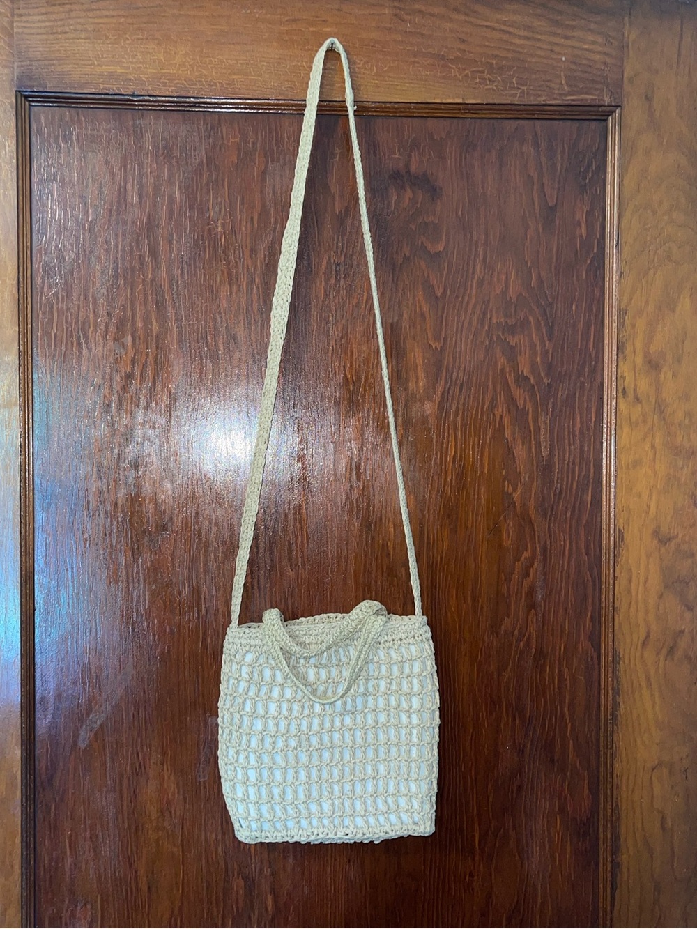 NWT Madewell small straw transport crossbody - Picture 5 of 9